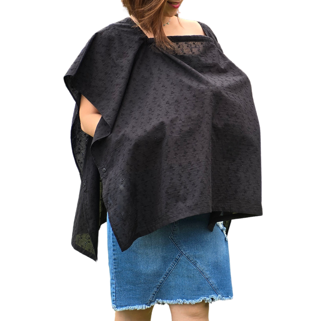 Sew Childhood Poncho Nursing Covers with Stiffener (7968389595170)