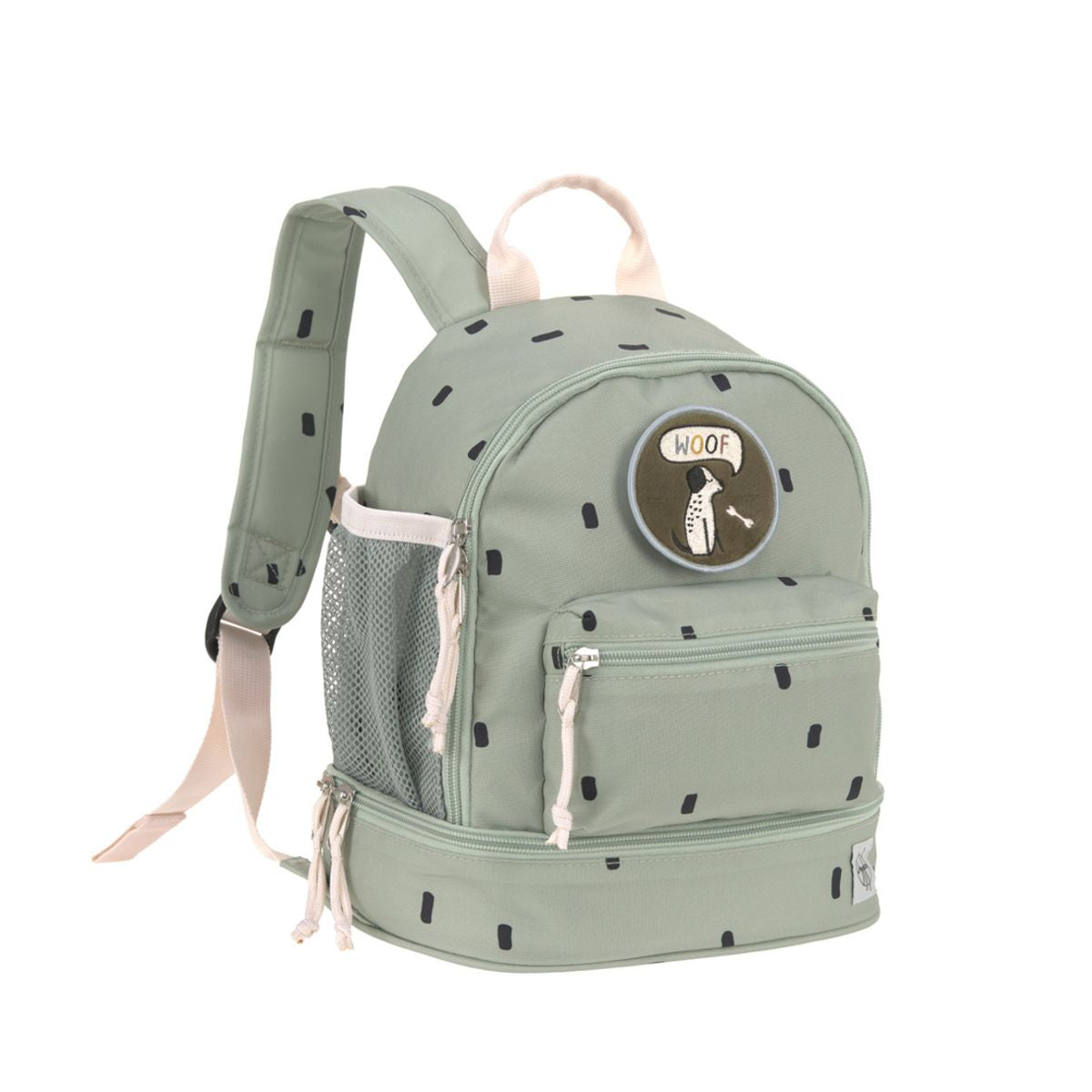 Lassig Mini toddler Backpack Happy Prints Olive (7964549578786)