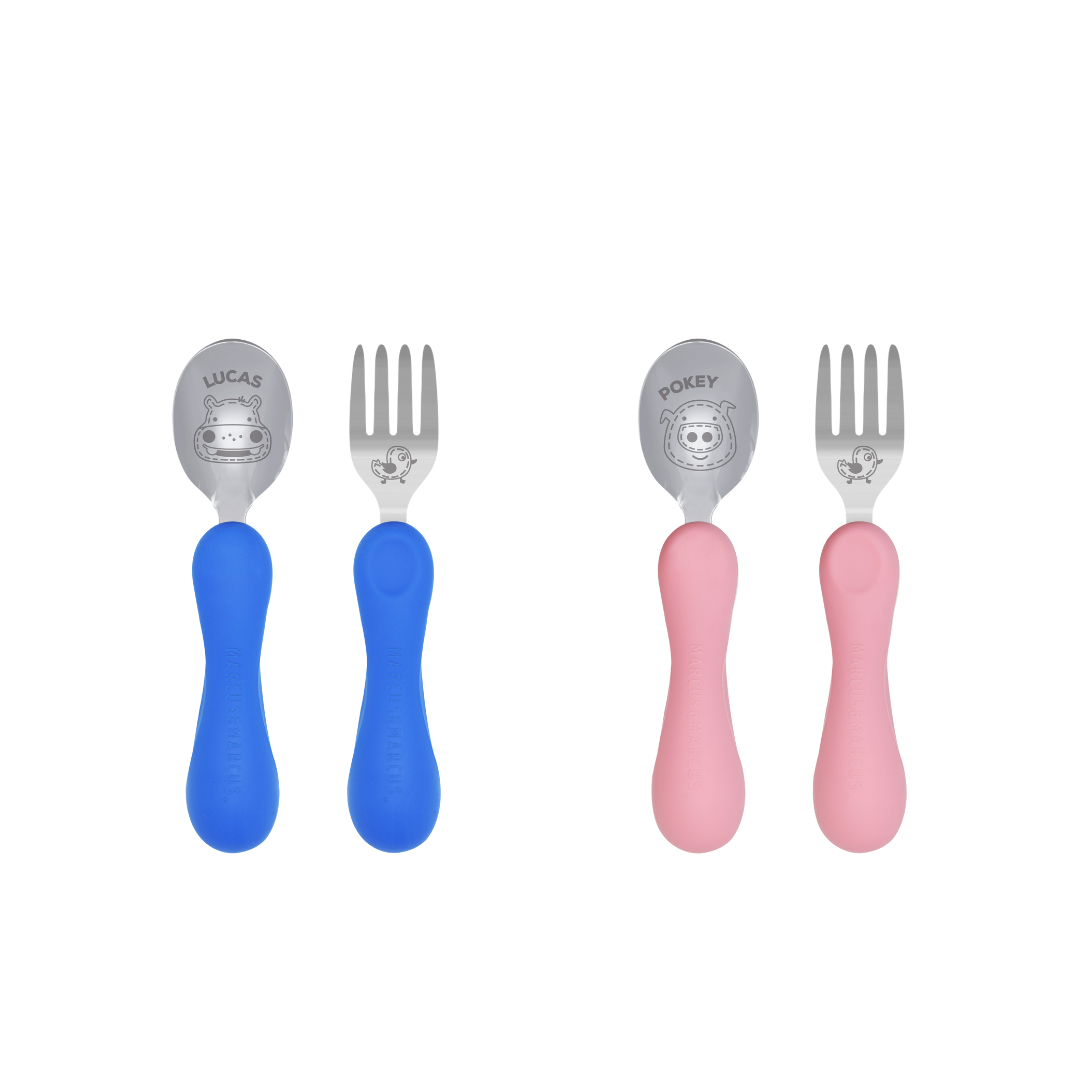 Marcu & Marcus - Easy Grip Spoon & Fork Set (7659960729634)