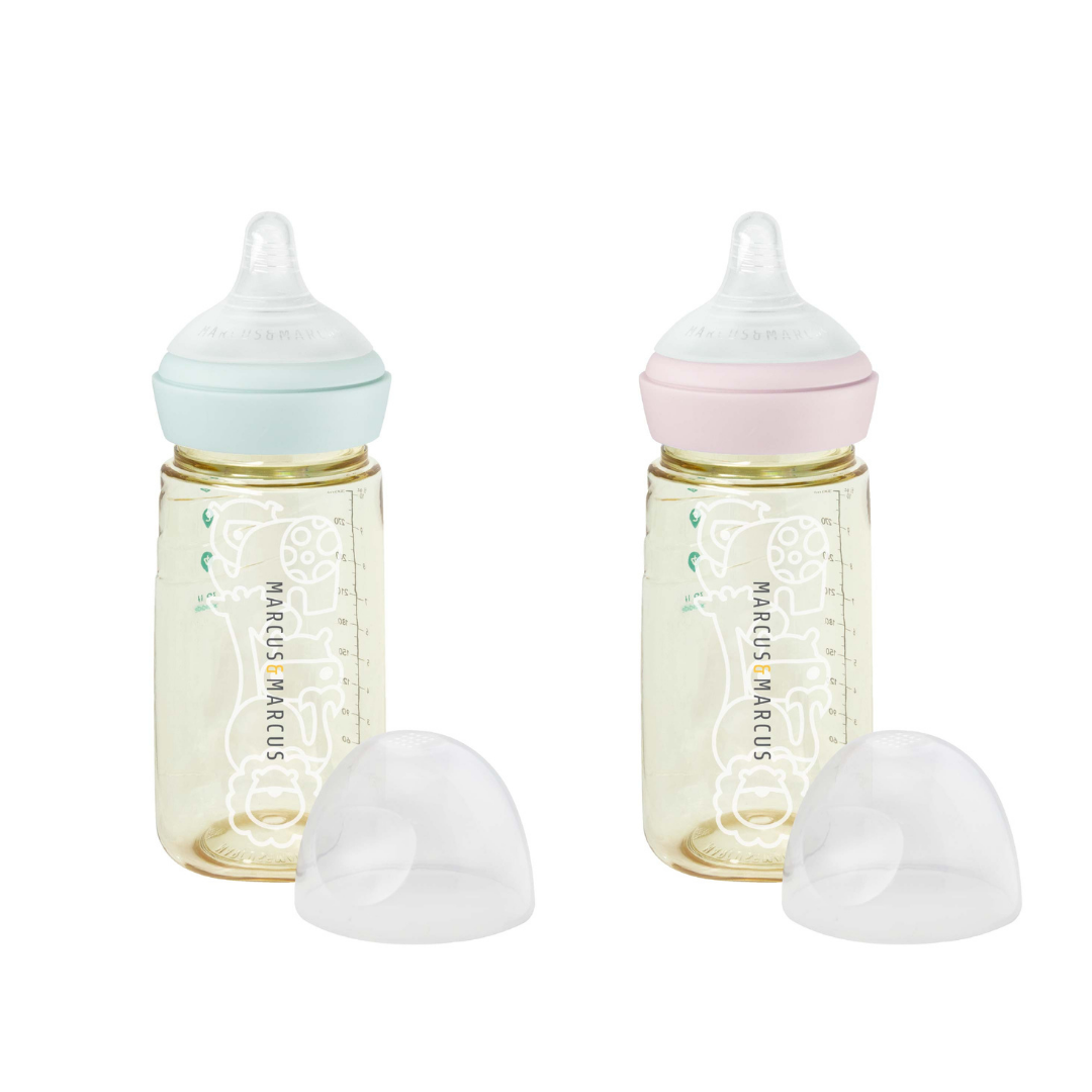 Marcus & Marcus - PPSU Transition Feeding Bottle Single (300ml) (6544507371554)