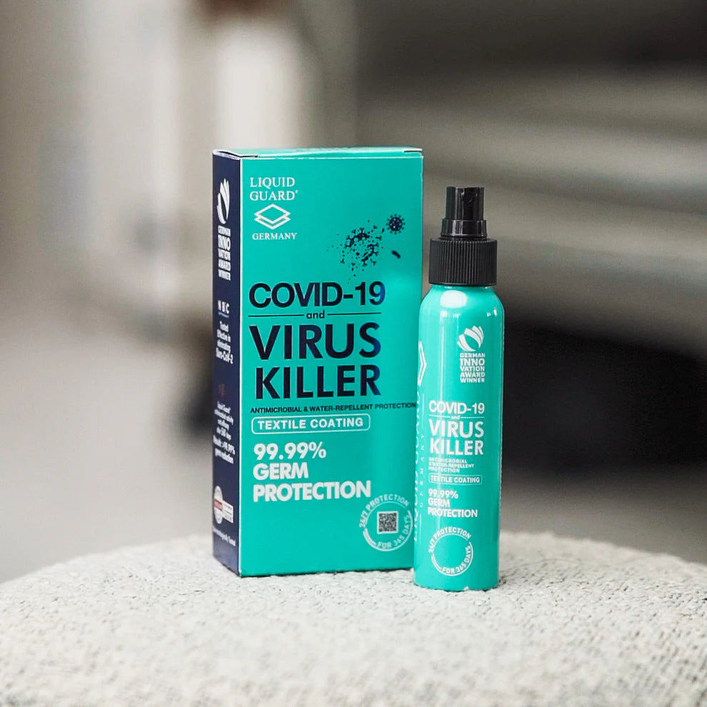 Liquid Guard Germany Anti-Mold/Anti-Virus Protection: Textile Coating (100ml, 2 bottles) (7933381738530)