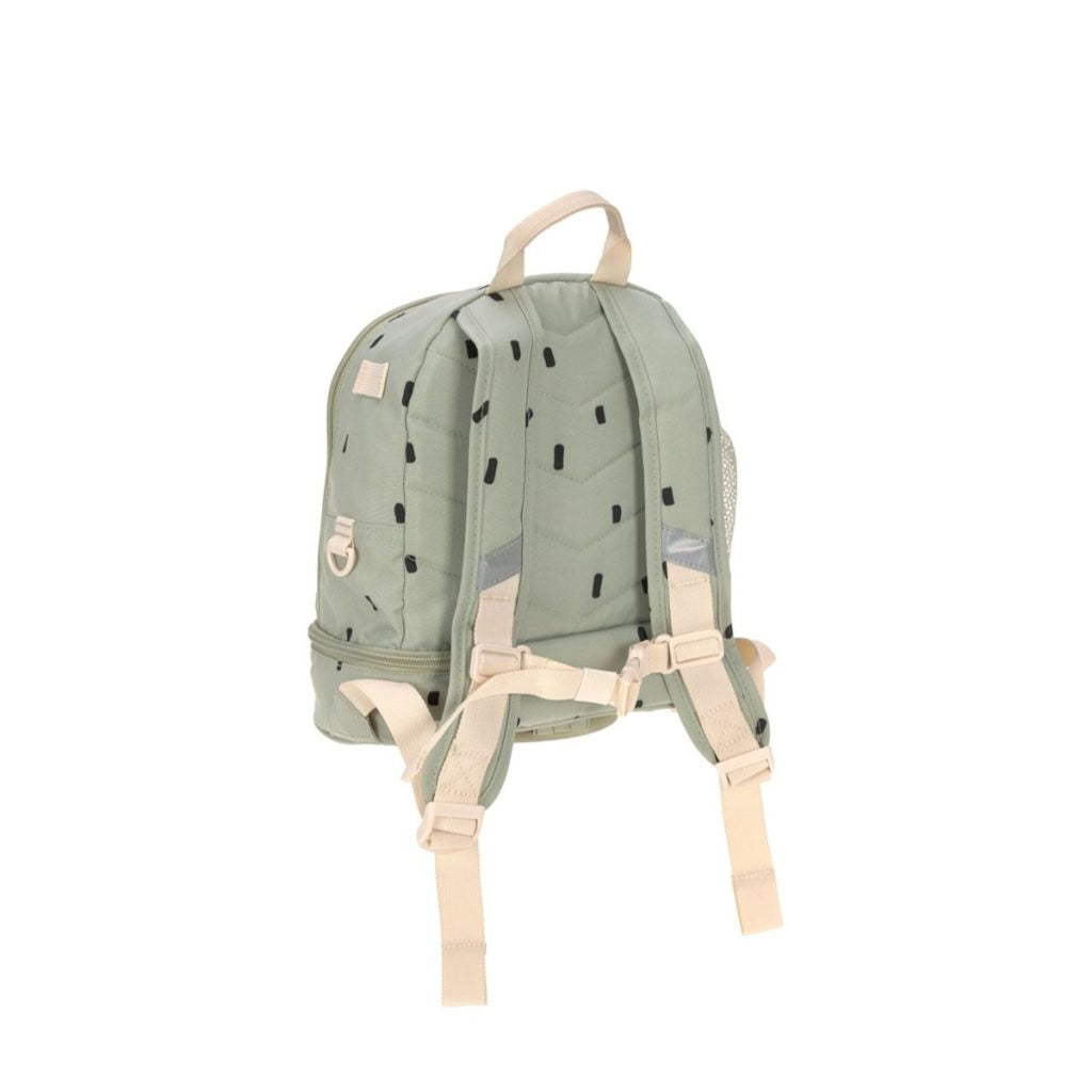 Lassig Mini toddler Backpack Happy Prints Olive (7964549578786)