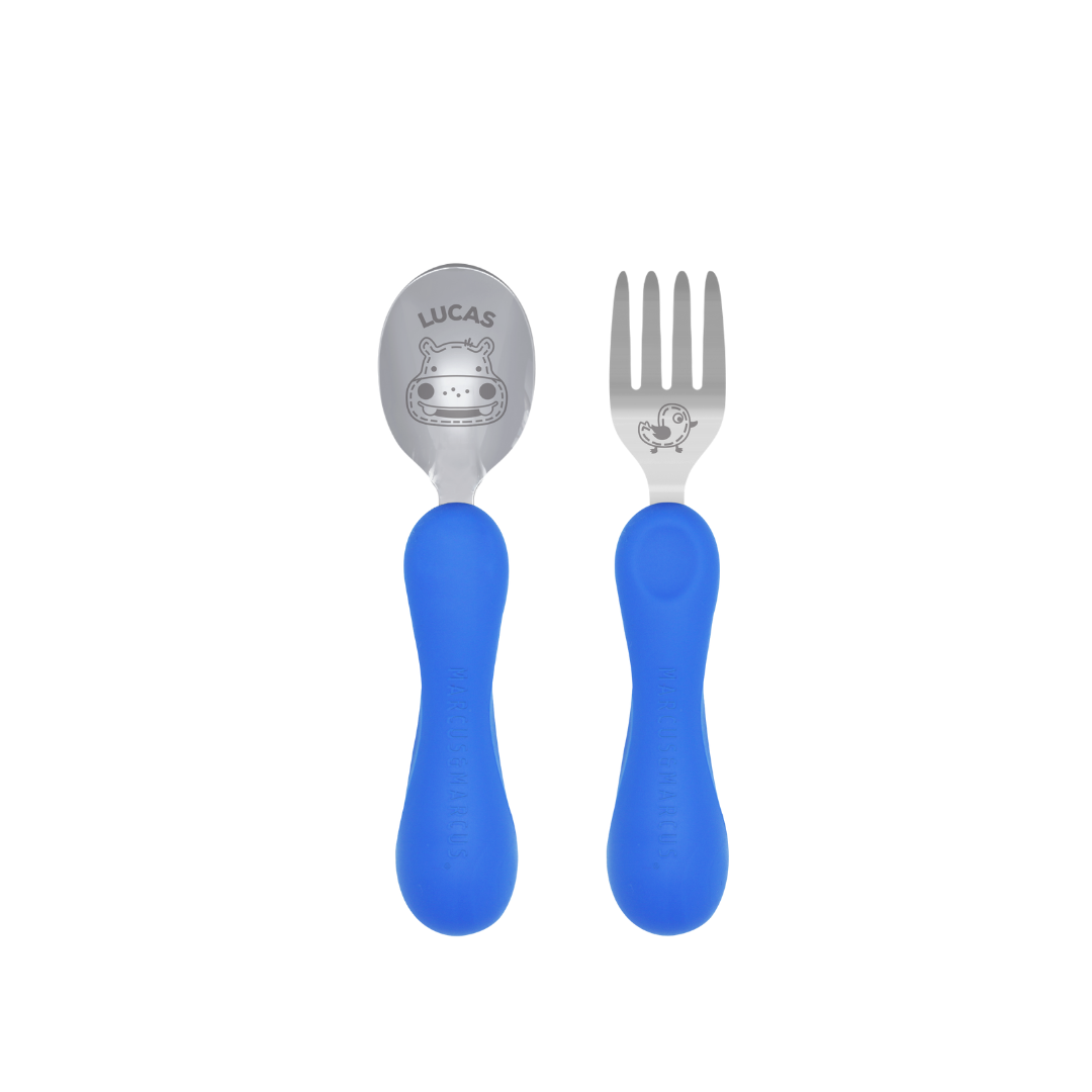 Marcu & Marcus - Easy Grip Spoon & Fork Set (7659960729634)
