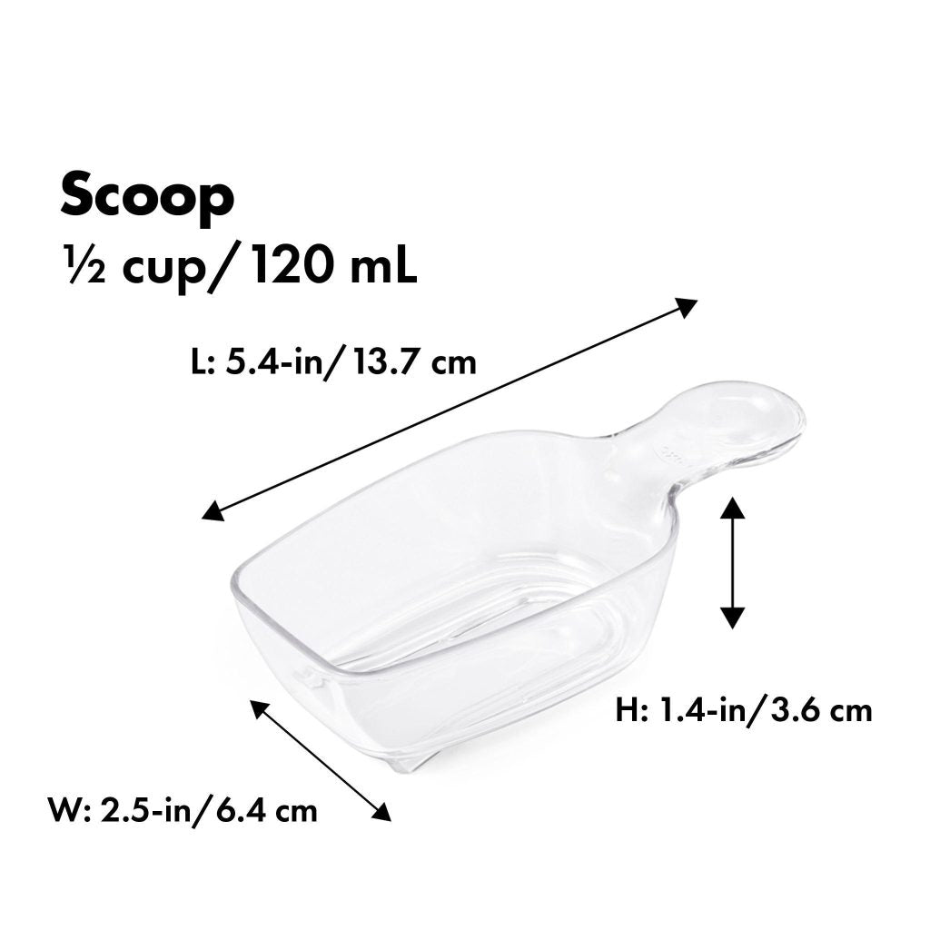 OXO Good Grips POP Container Half Cup Scoop (7961610256418)