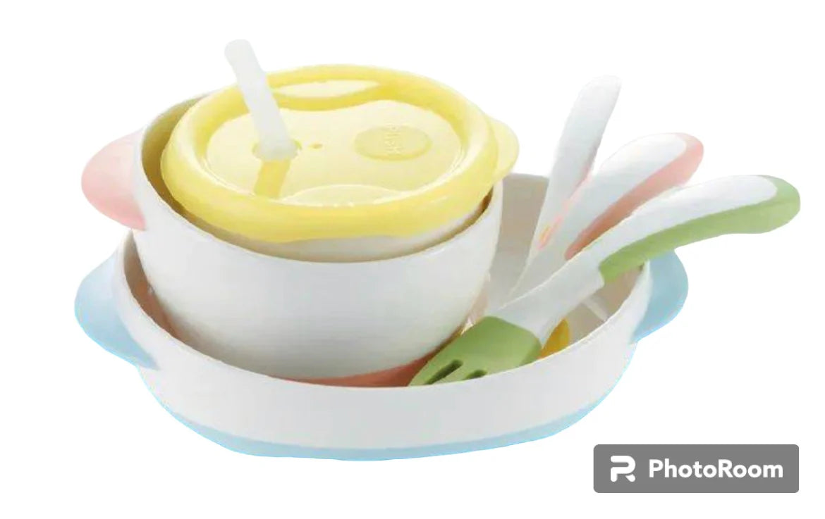 Richell Basic Feeding Set (7967033983010)