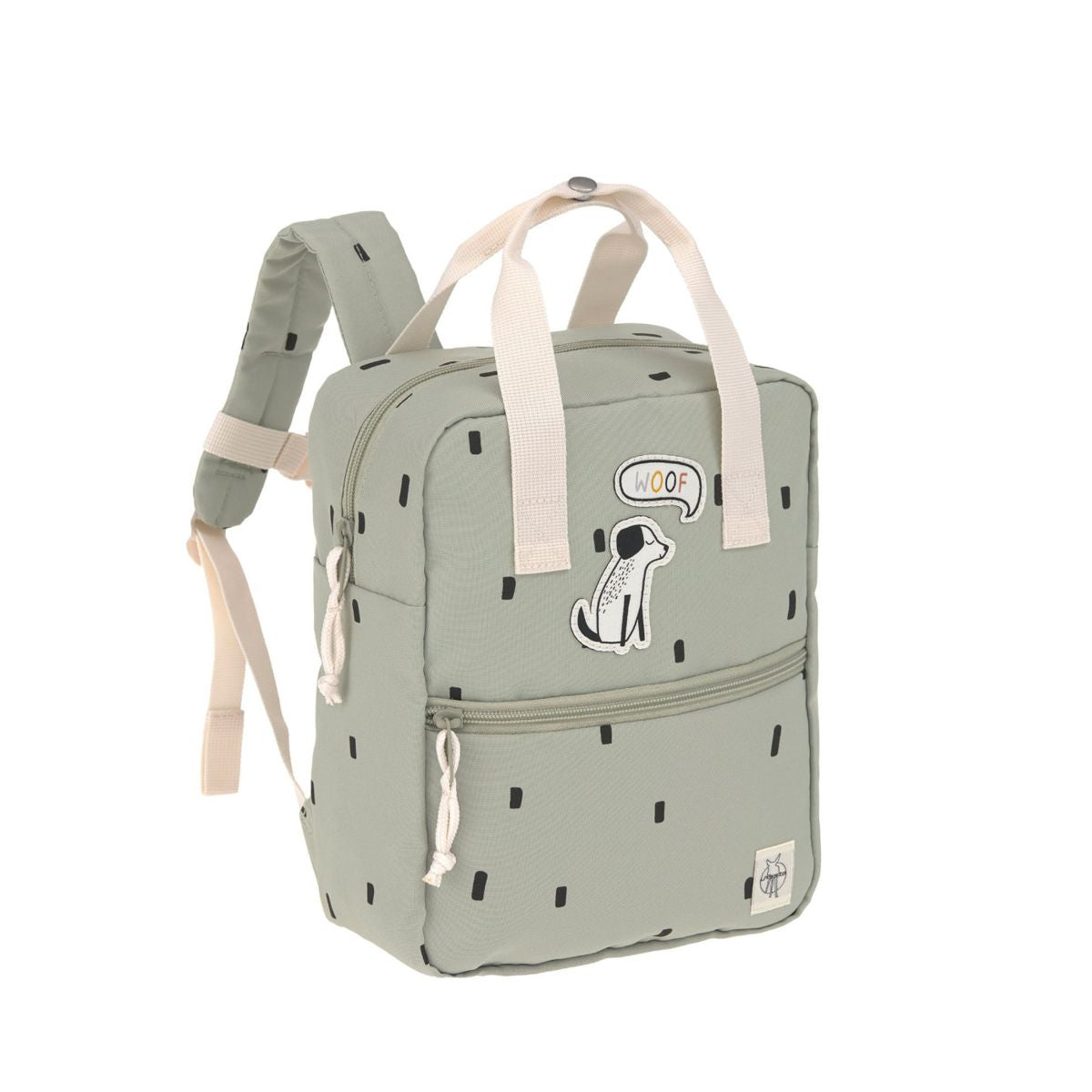 Lässig Mini Square Backpack Happy Prints Caramel (7964551643170)