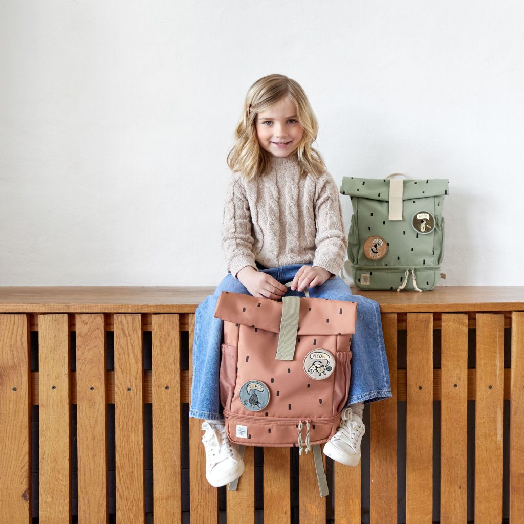 Lässig Mini Rolltop Happy Prints Blue (7964622553122)