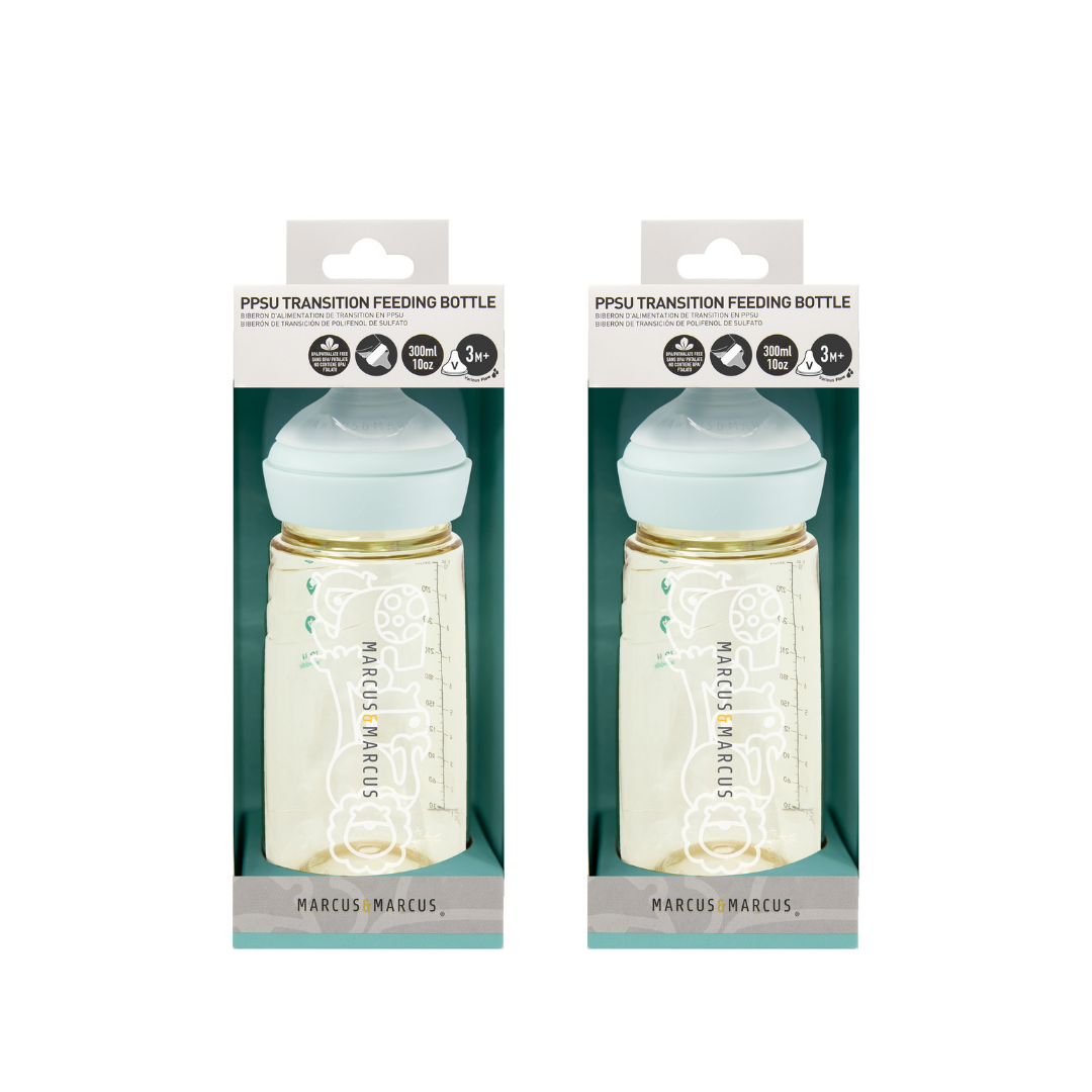 Marcus & Marcus - PPSU Transition Feeding Bottle Single (300ml) (Copy) (7591318388770)