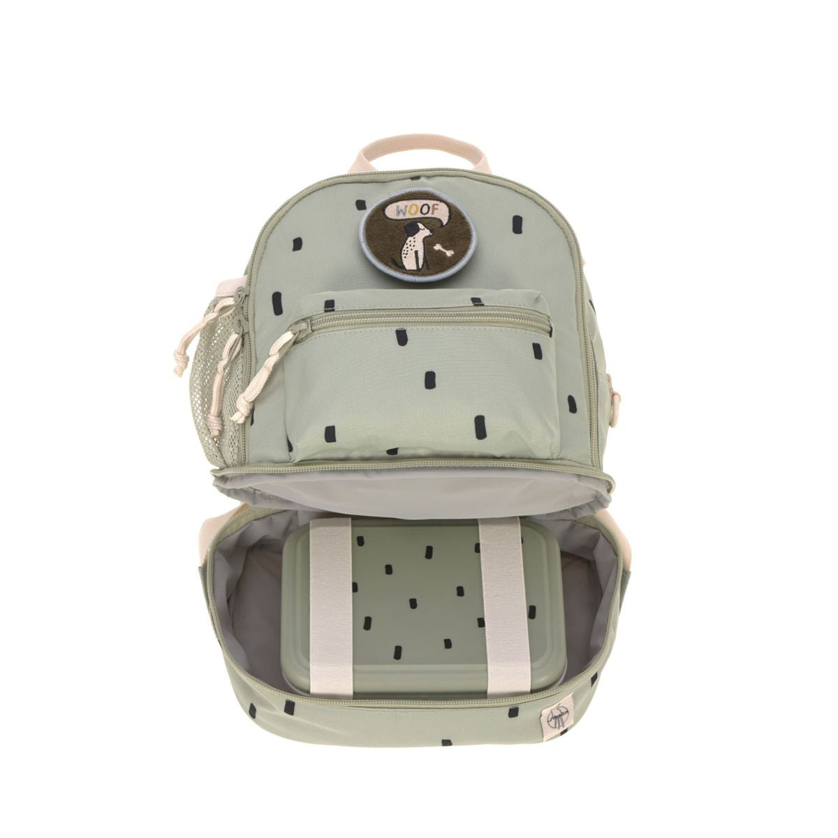 Lassig Mini toddler Backpack Happy Prints Olive (7964549578786)