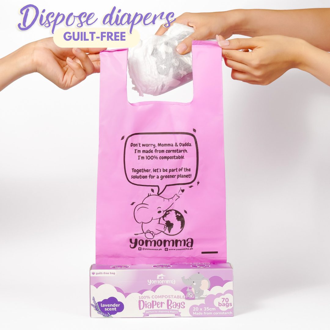 YOMOMMA - 100% Compostable Diaper Bags (7670258499618)