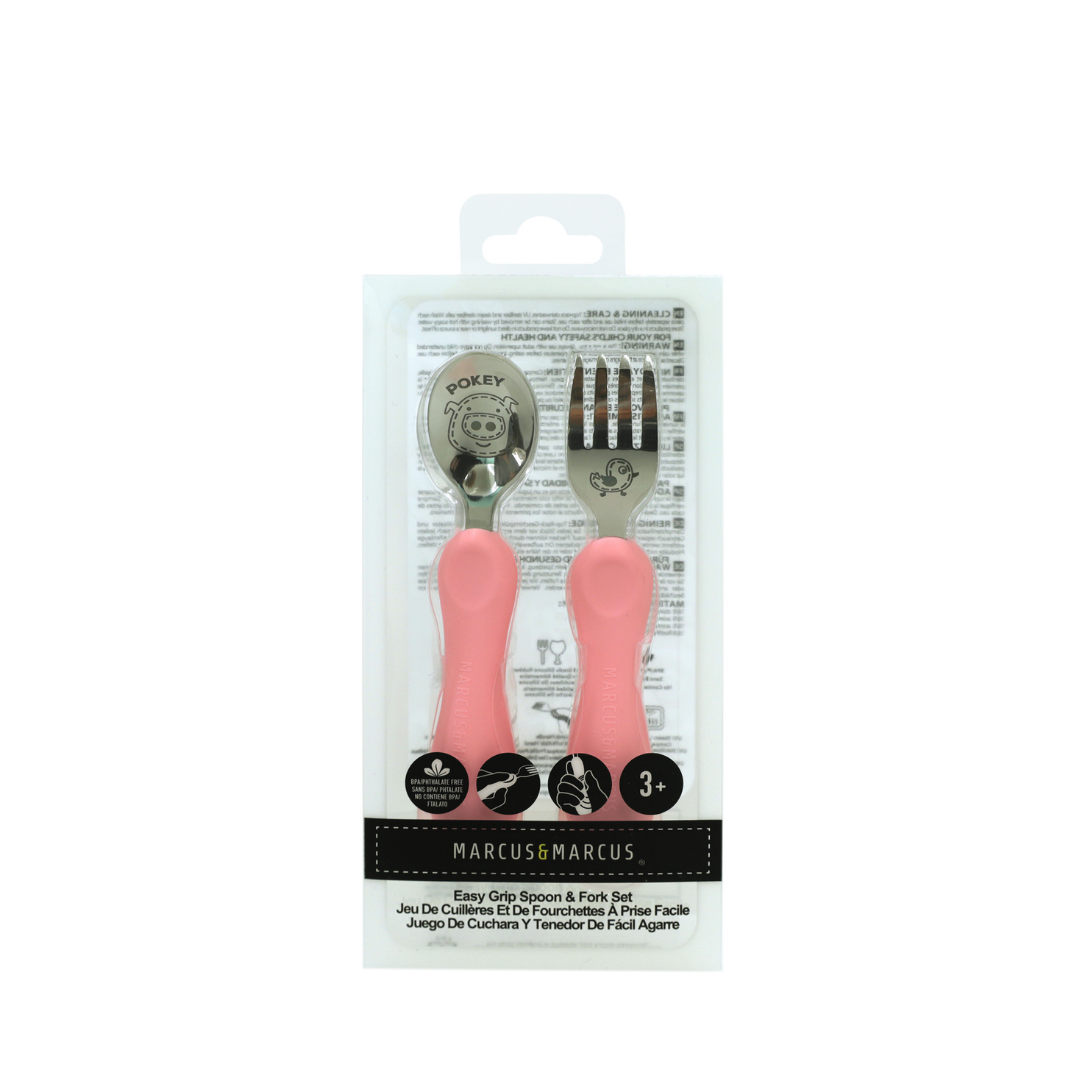 Marcu & Marcus - Easy Grip Spoon & Fork Set (7659960729634)