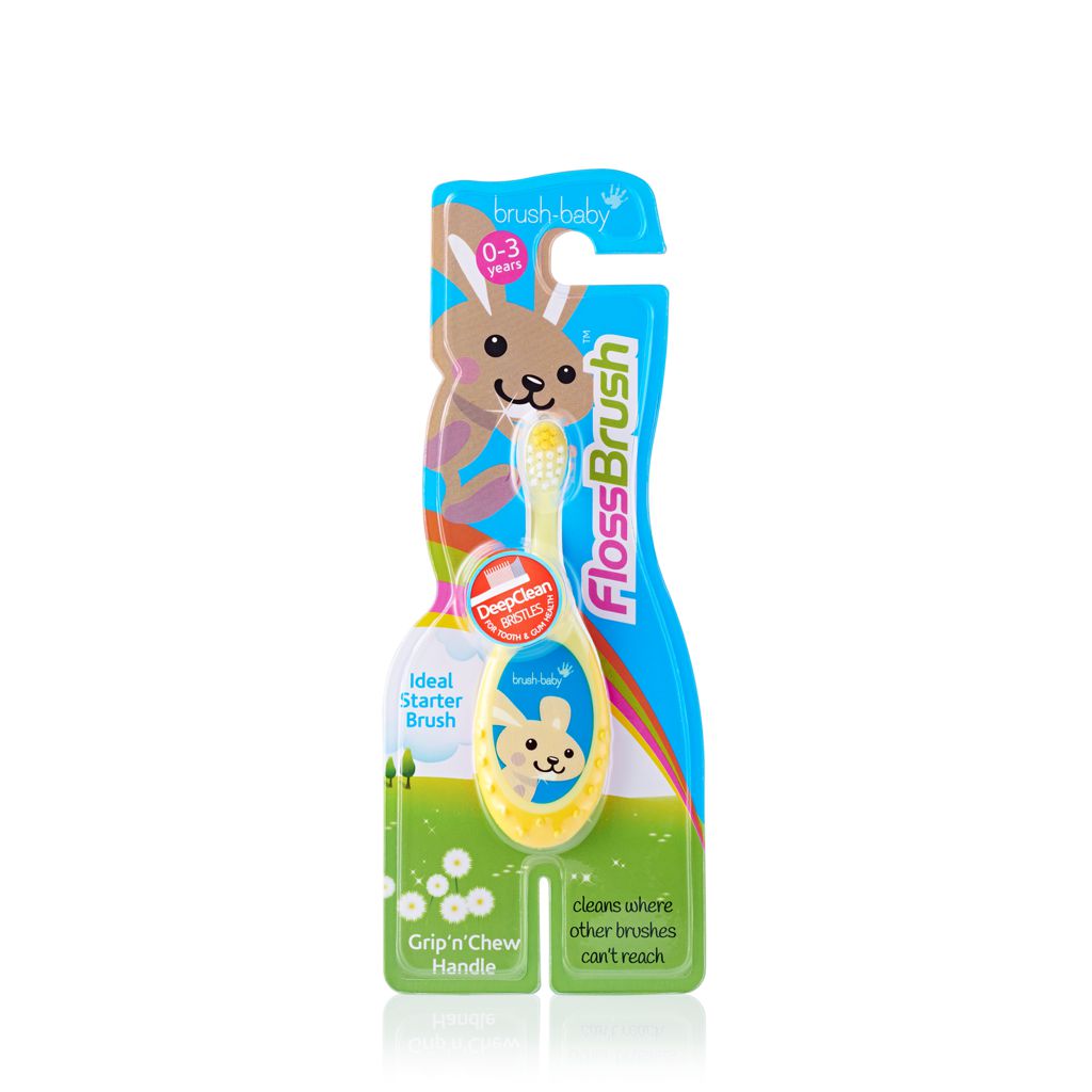 brush-baby FlossBrush (0-3 Years) (7964546301986)
