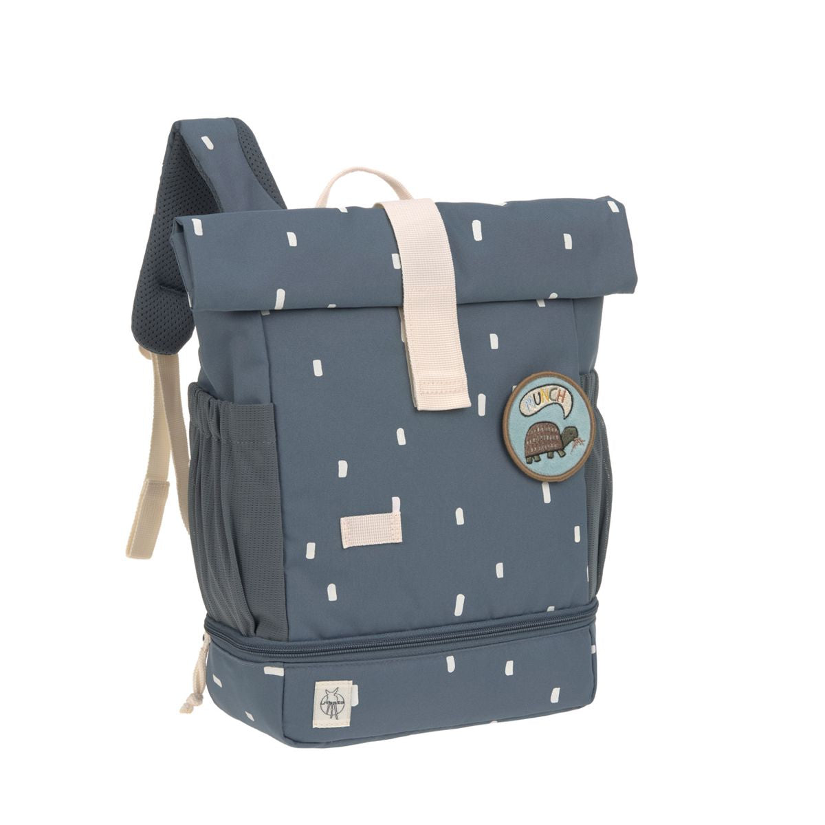 Lässig Mini Rolltop Happy Prints Blue (7964622553122)
