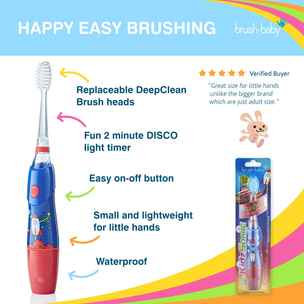 brush-baby KidzSonic Electric Toothbrush (7964545744930)