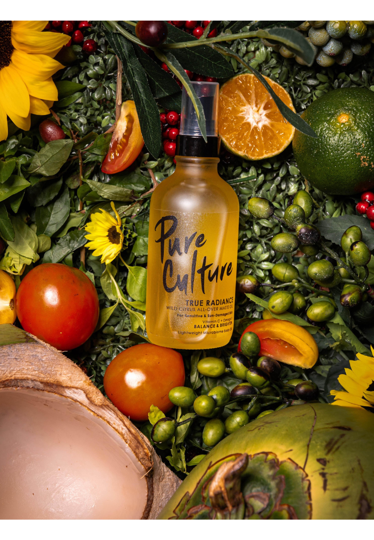 Pure Culture True Radiance Silk Rose All-Over Matte Oil | Vitamin C Moisturizer Body Oil | Vitamin C + Omega 3 | For Dull Skin (7955580256290)