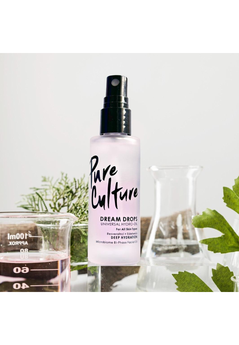 Pure Culture Dream Drops Universal Hydro-oil | Serum Essence | Resveratrol + Edelweiss | For Deep Hydration - 30ml (7955568853026)