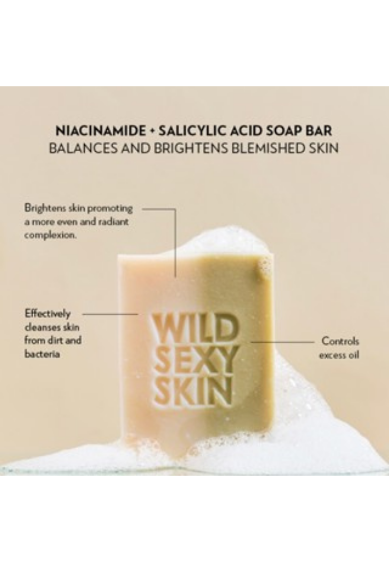 Pure Culture Green Caviar Miracle Matter Bar 2.0 | Body Soap Bar | Niacinamide + Papain | For Body Acne and Blemishes (7955627671586)