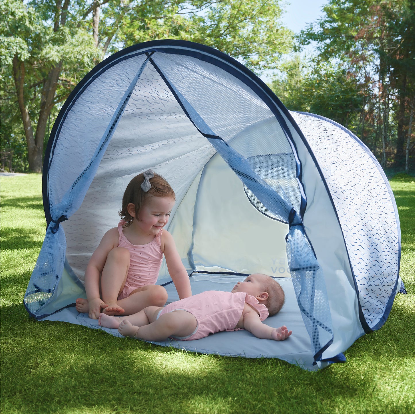 Babymoov - Anti UV Tent Blue Waves SPF 50+ (7974967705634)