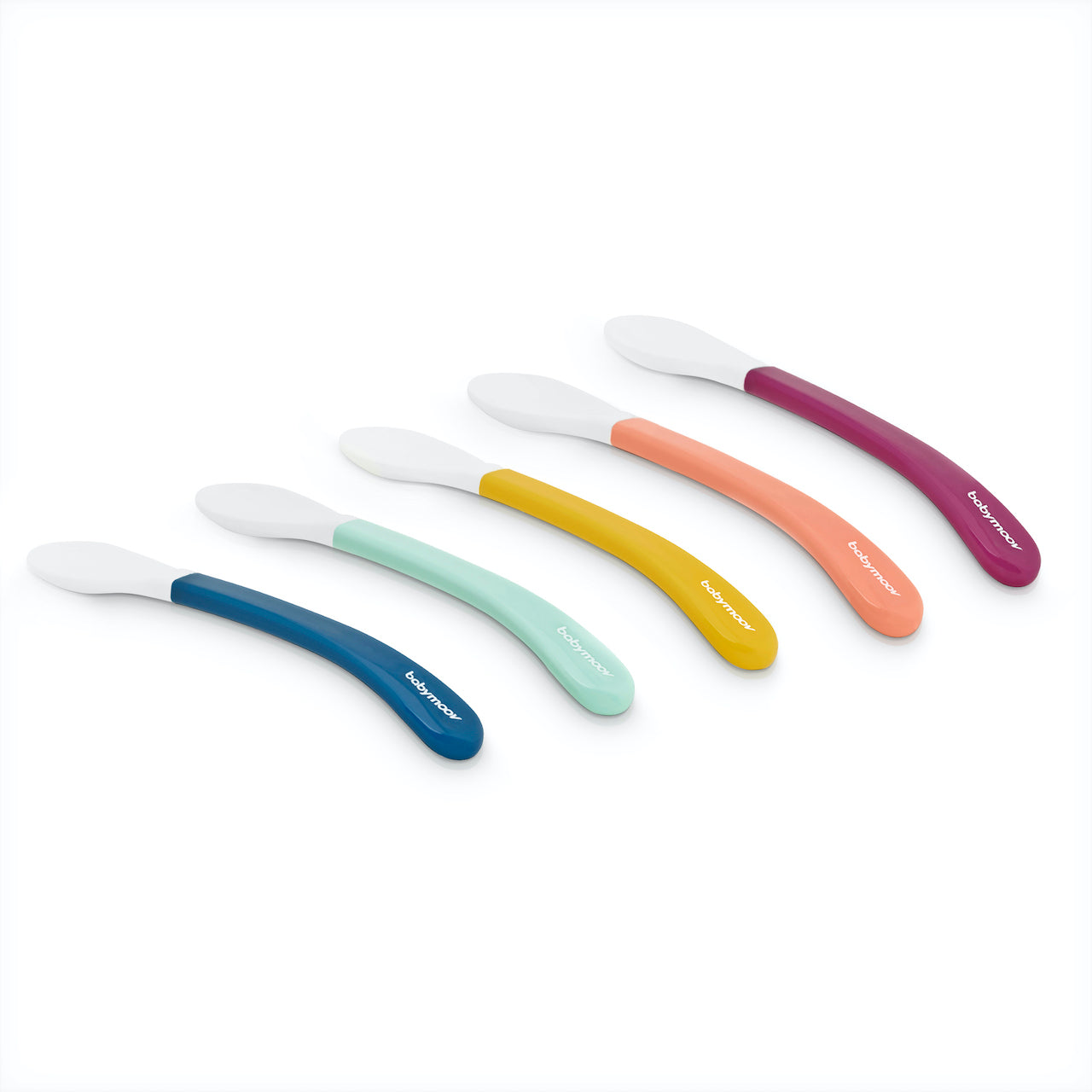 Babymoov - 2nd Age Multicolor Spoon Set of 5 (7974964822050)
