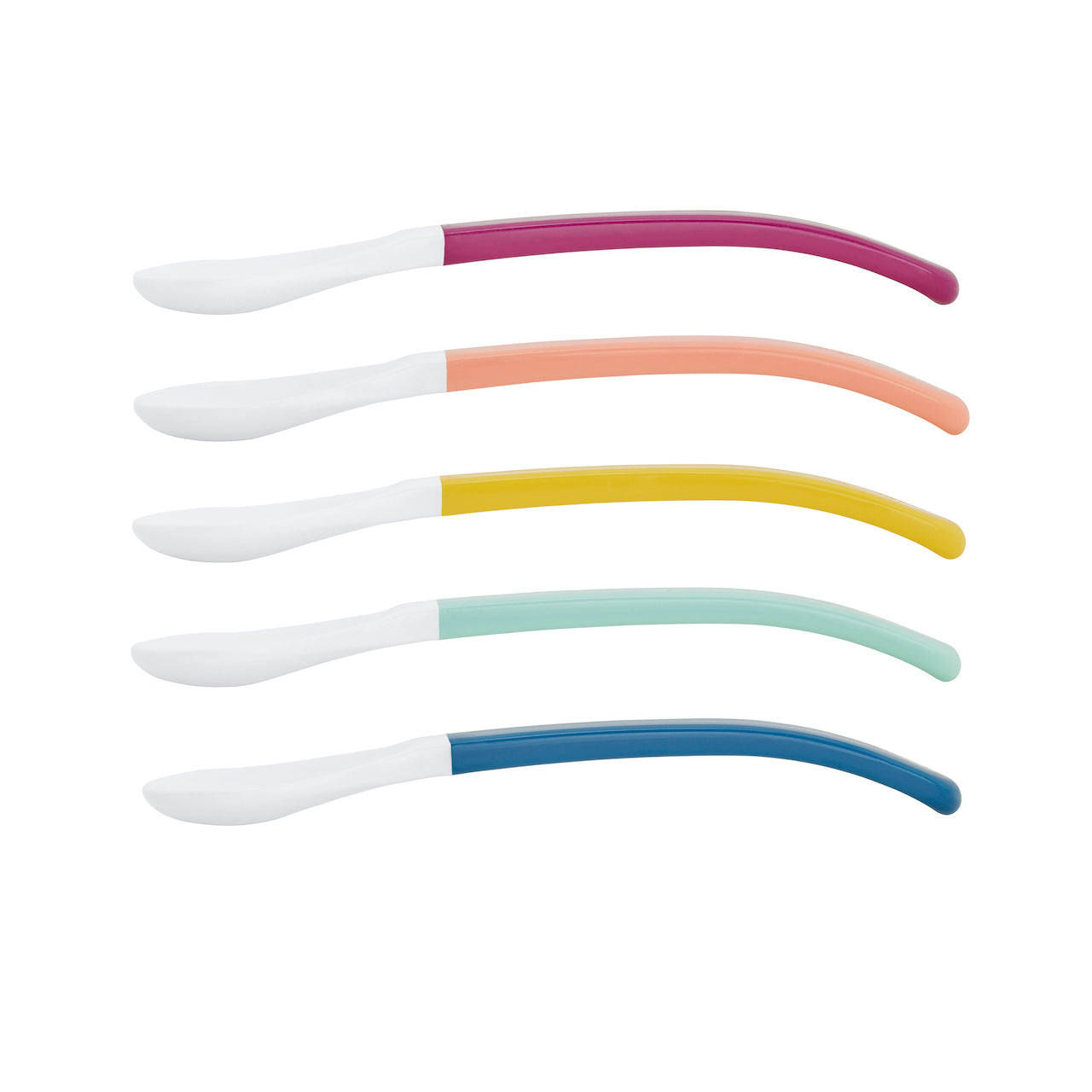 Babymoov - 2nd Age Multicolor Spoon Set of 5 (7974964822050)