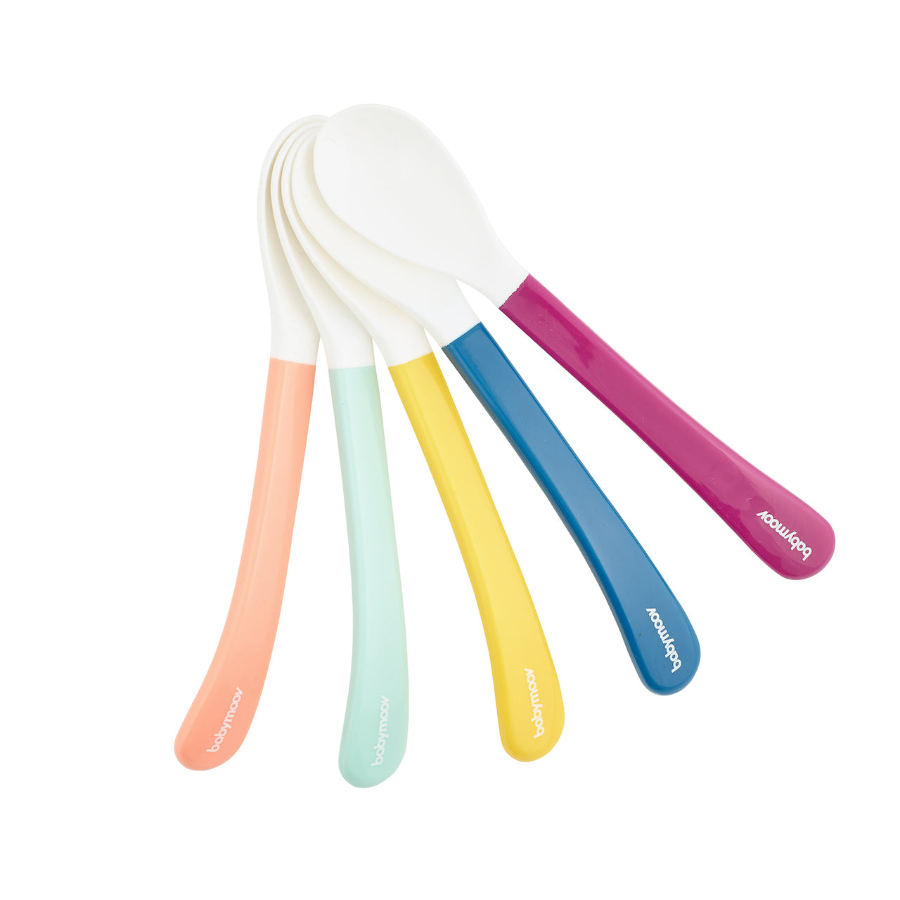 Babymoov - 2nd Age Multicolor Spoon Set of 5 (7974964822050)