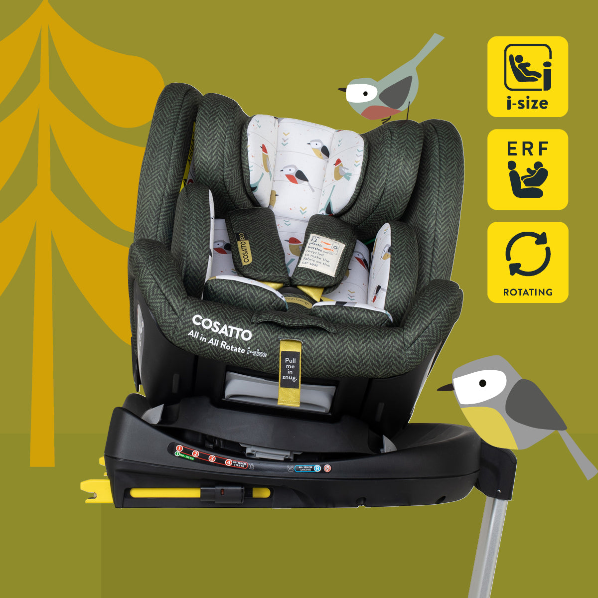 Cosatto - All in All Rotate 360 i-Size Car Seat Bureau (7975001817122)