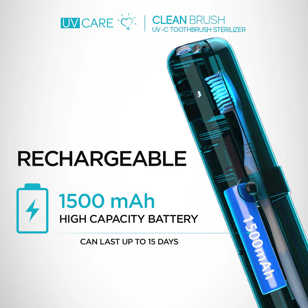 UV Care Clean Brush (Personal UV-C Toothbrush Sterilizer) (7933344612386)
