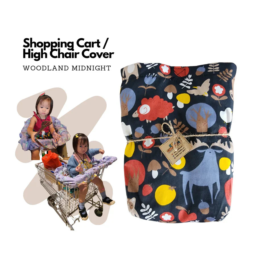 Sew Childhood Shopping Cart / High Chair Cover - BNW Gingham (7968451756066)