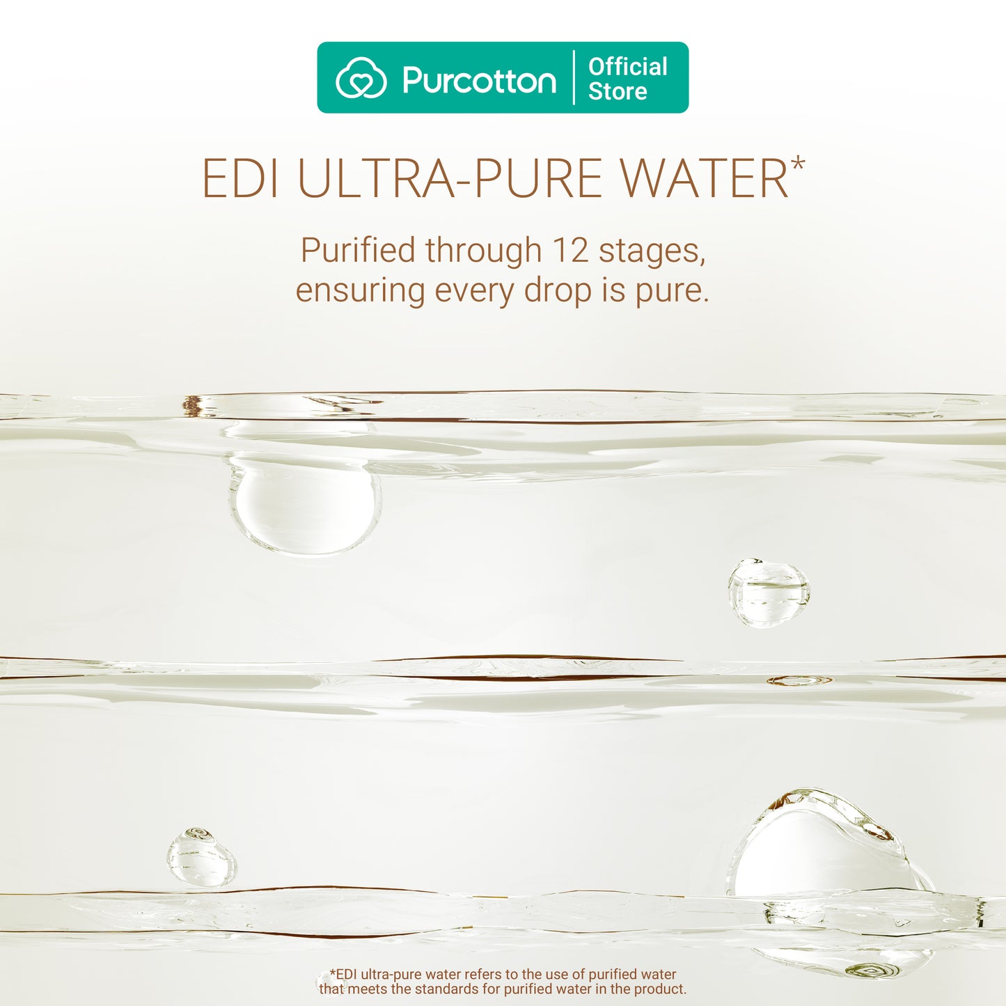 Purcotton Cotton Baby Wet Wipes 80s (7869342548002)