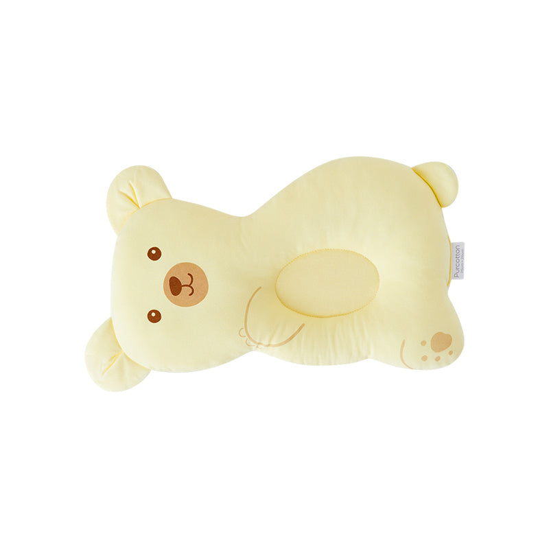 Purcotton Baby Head-Shaping Pillow Bear (7872661094434)