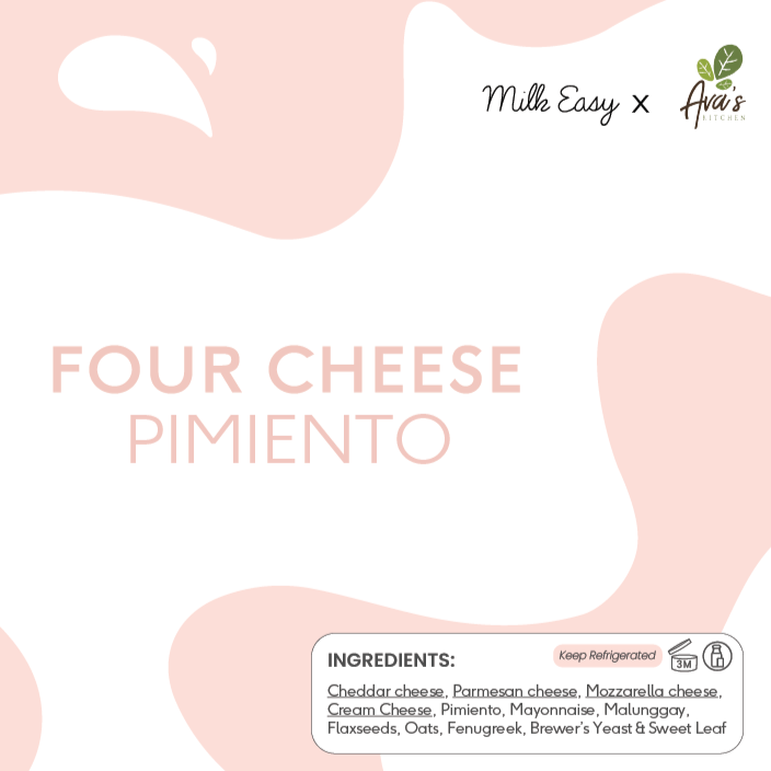 Milk Easy - Milk Easy x Ava's Kitchen Four Cheese Pimiento Lactation Spread (7208263876642)