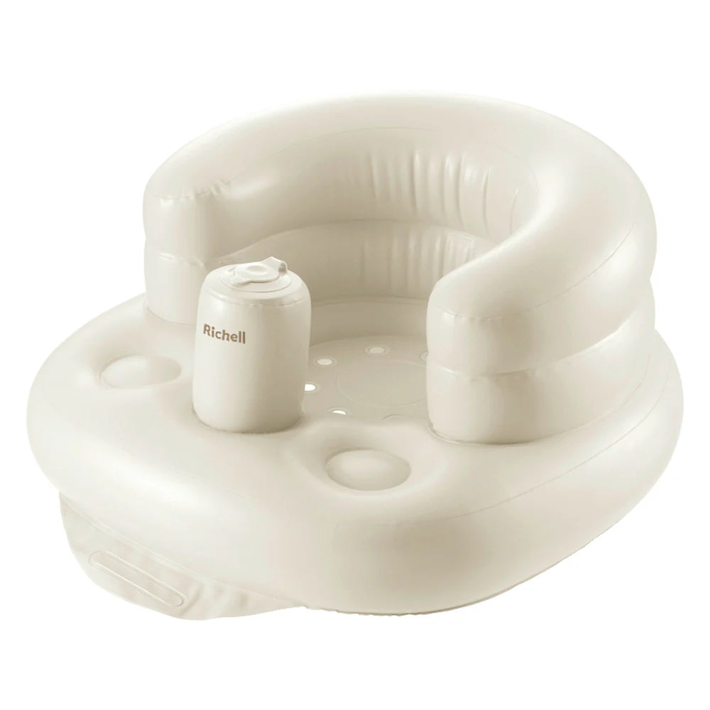 Richell Soft Baby Chair K- Beige (7967039488034)