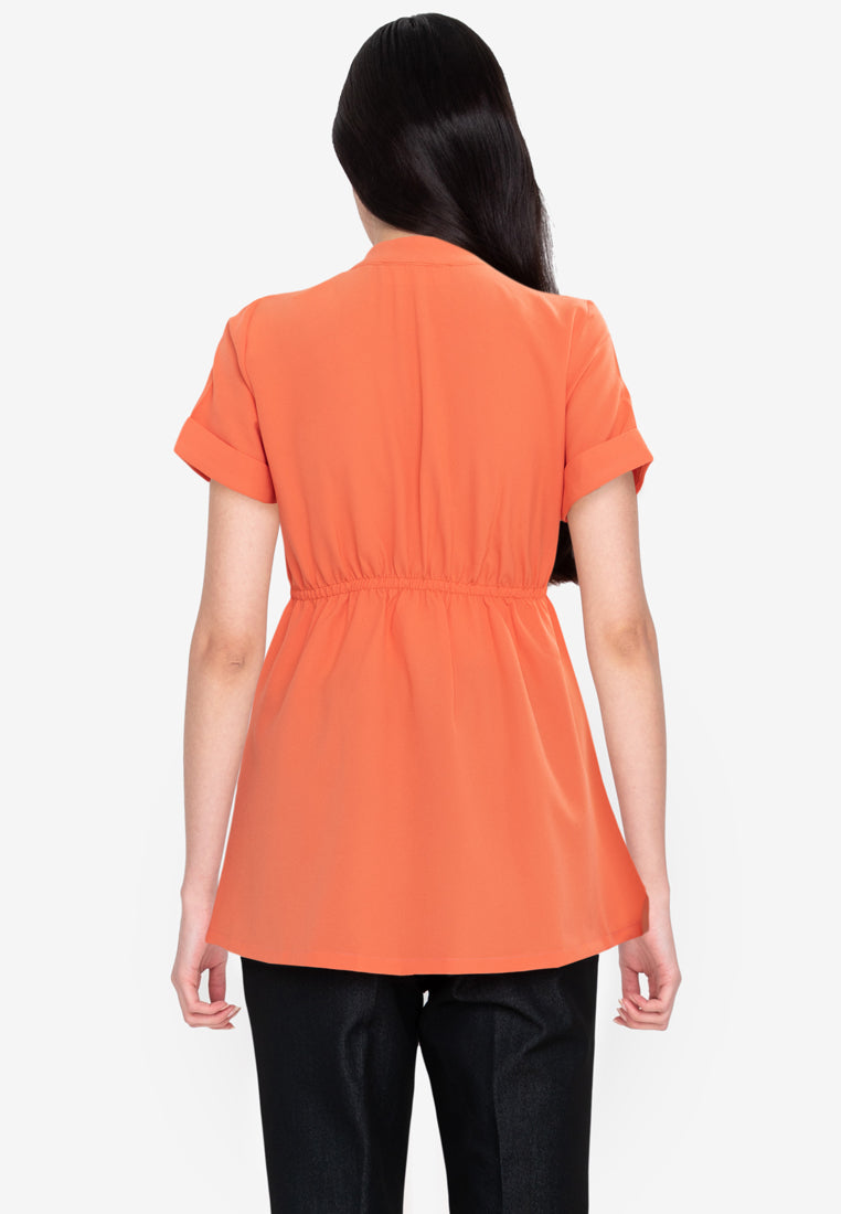 Mommy Plus - Marissa Baby Doll Maternity Blouse (7196444557346)