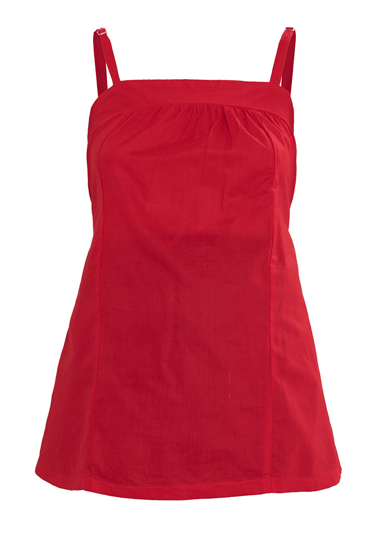 Mommy Plus - Laisha Spaghetti Strap Maternity Blouse (7196444295202)