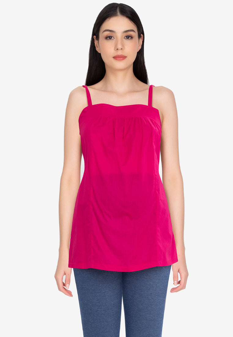 Mommy Plus - Laisha Spaghetti Strap Maternity Blouse (7196444295202)