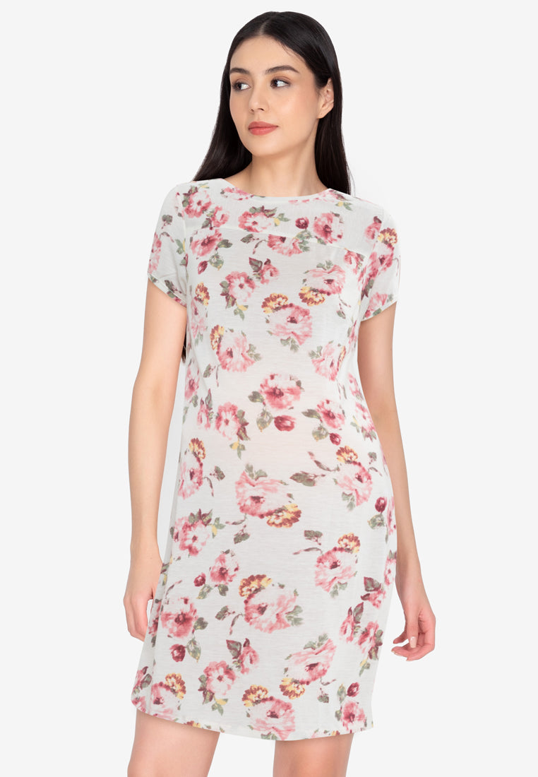 Mommy Plus - Dahlia Maternity Midi Dress (7196443967522)