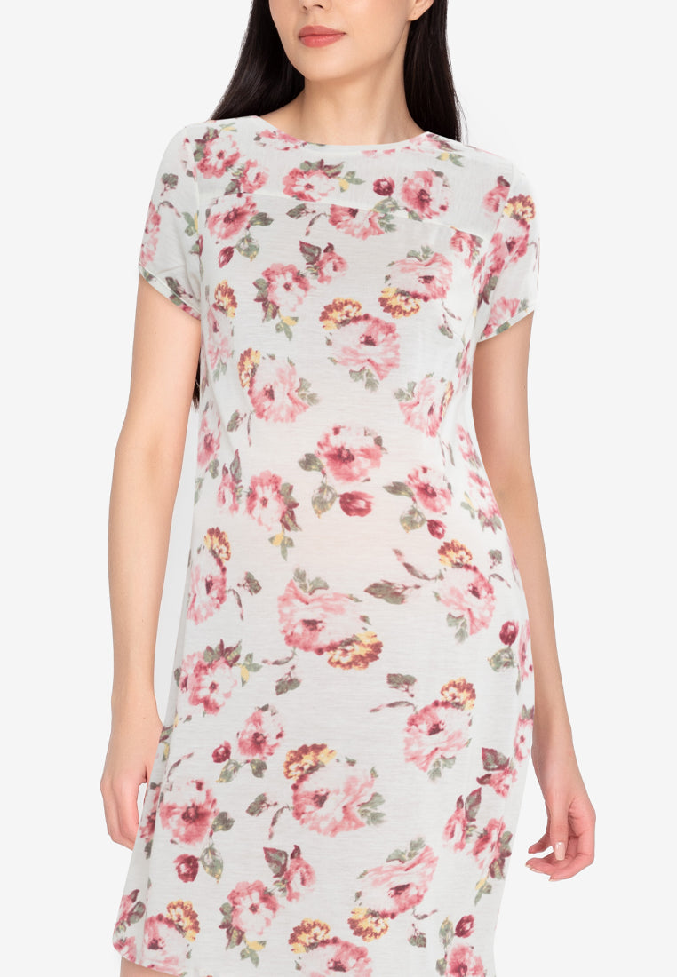 Mommy Plus - Dahlia Maternity Midi Dress (7196443967522)