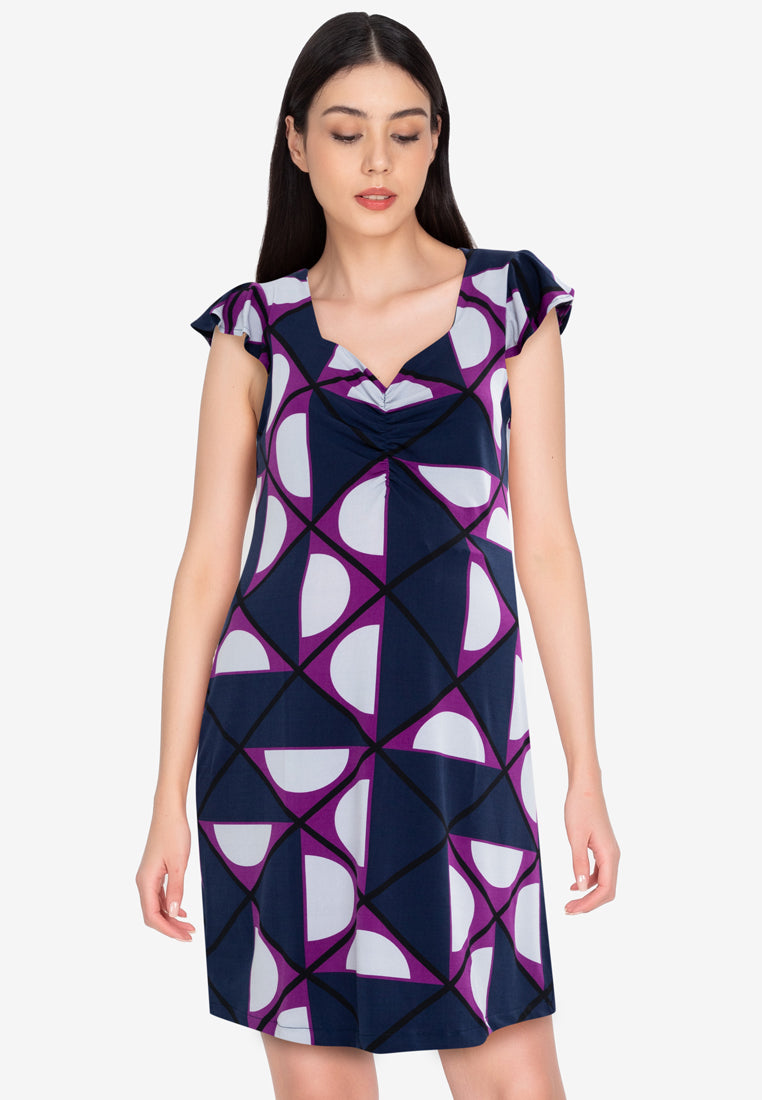 Mommy Plus - Gabriela Maternity Sweetheart Midi Dress (4549455282210)