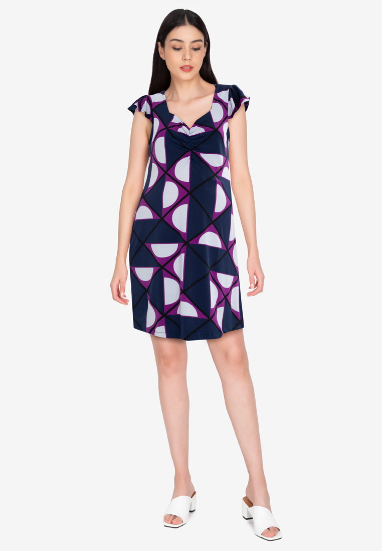 Mommy Plus - Gabriela Maternity Sweetheart Midi Dress (4549455282210)
