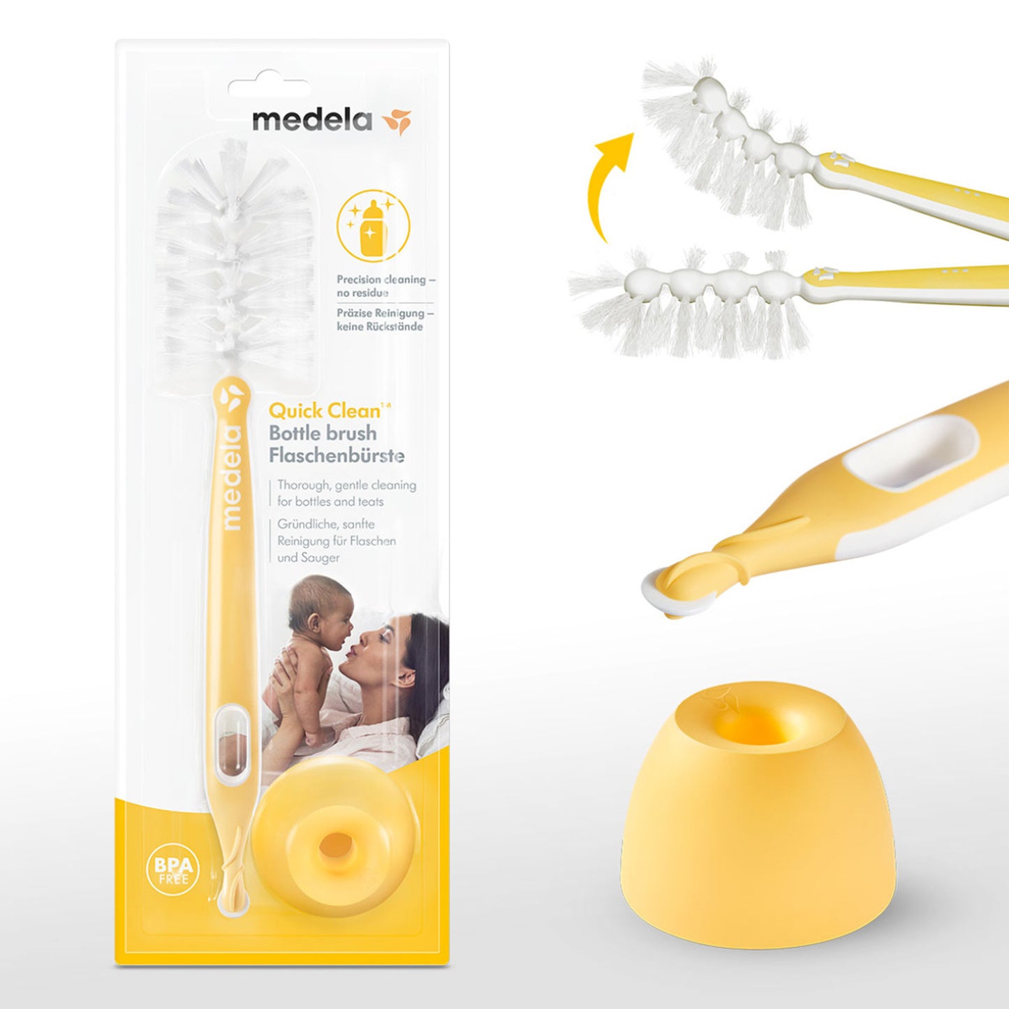 Medela - Quick Clean™ Bottle Brush (7972746395682)
