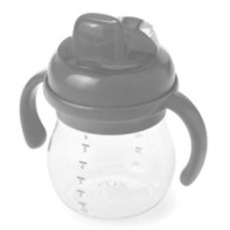 OXO Tot - OXO TOT SOFT SPOUT CUP 6 OZ - GRAY (7330560573474)