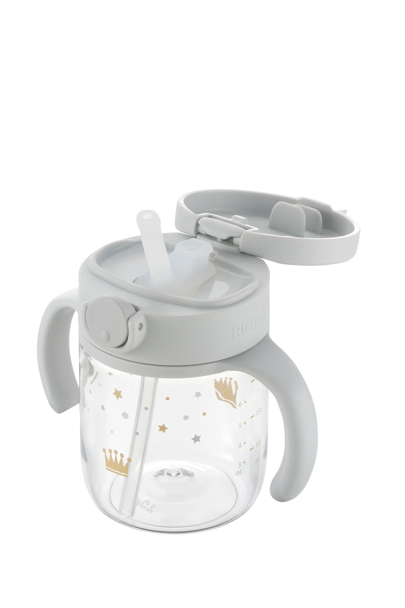 Richell Axstars Straw Cup 200ml (7965680926754)