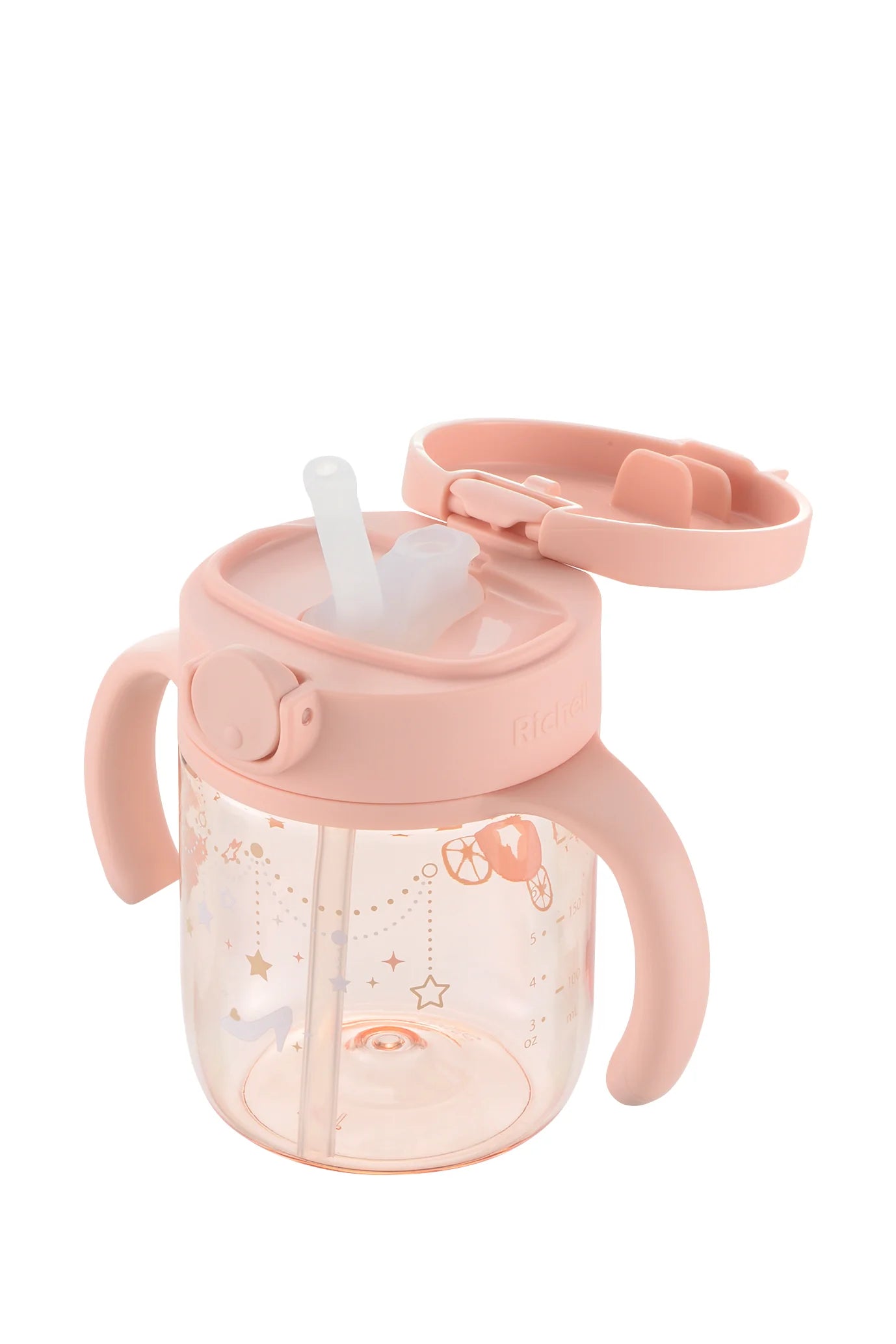 Richell Axstars Straw Cup 200ml (7965680926754)