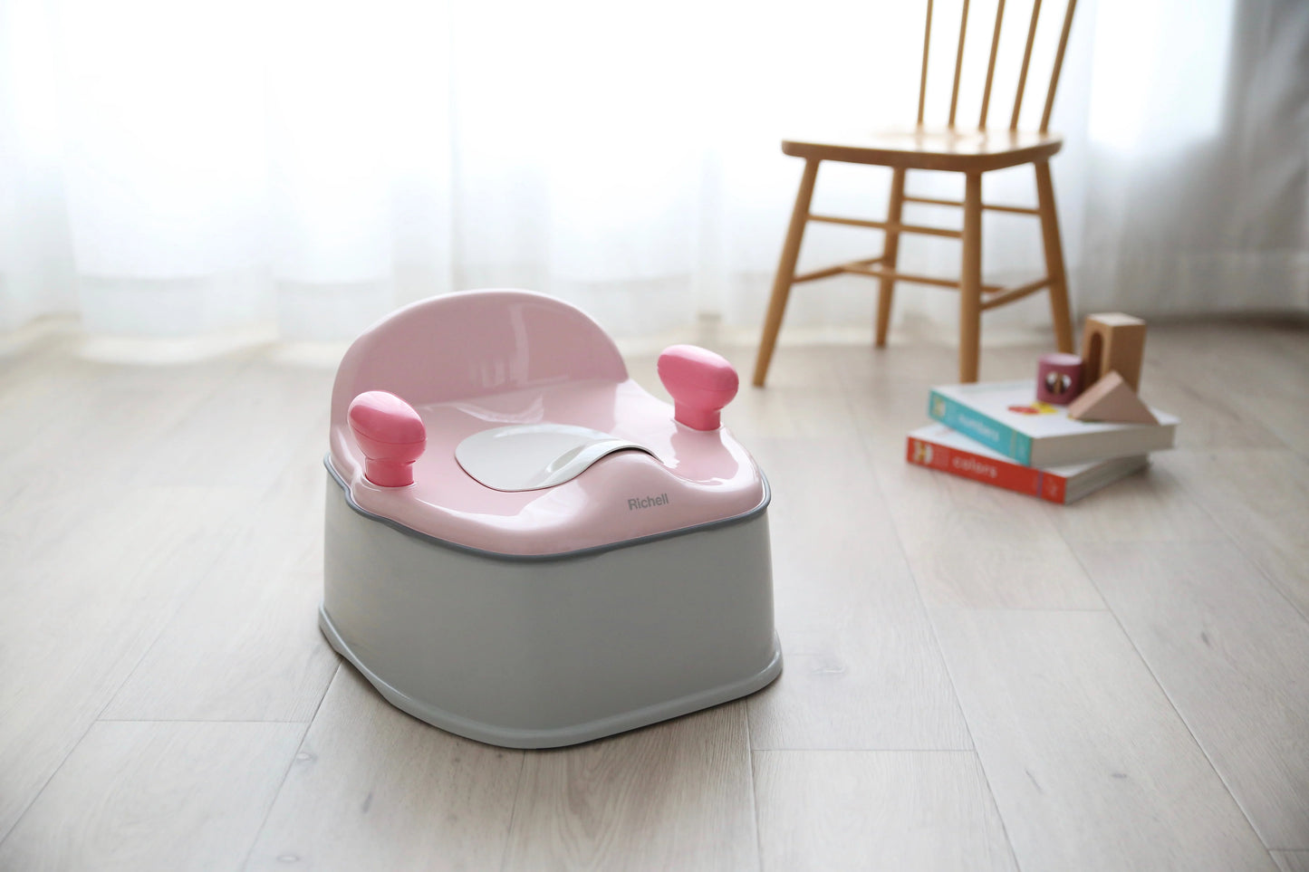 Richell Pottis Step and Potty K (7967036211234)