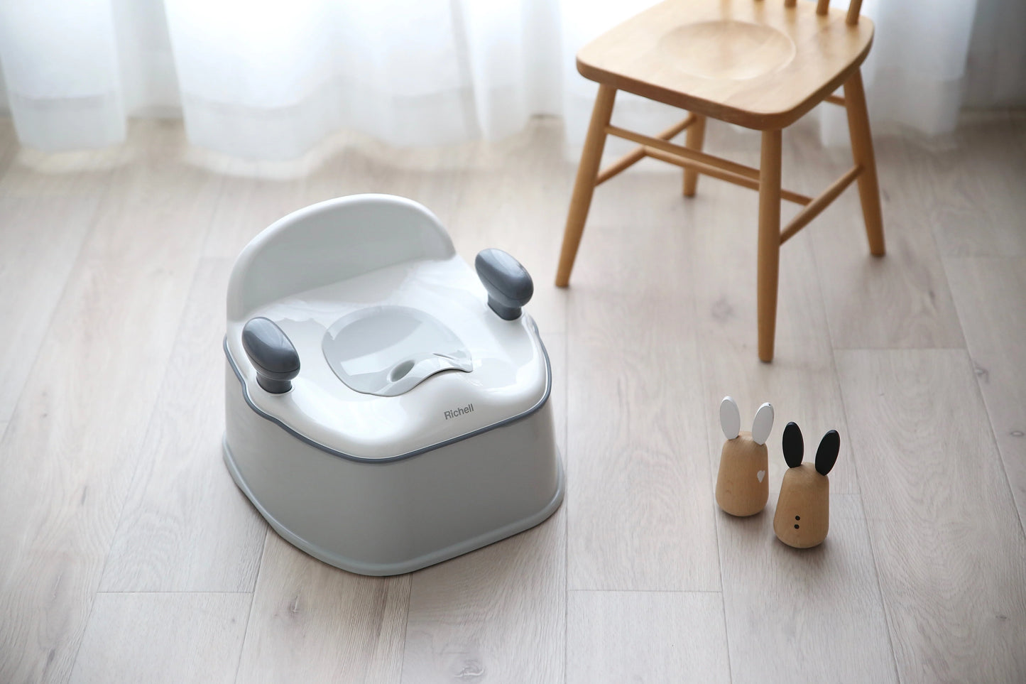 Richell Pottis Step and Potty K (7967036211234)