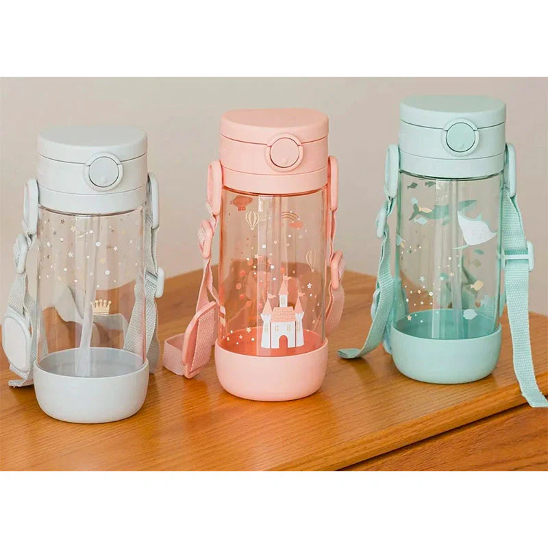 Richell Axstars Straw Cup 450ml (7967030050850)