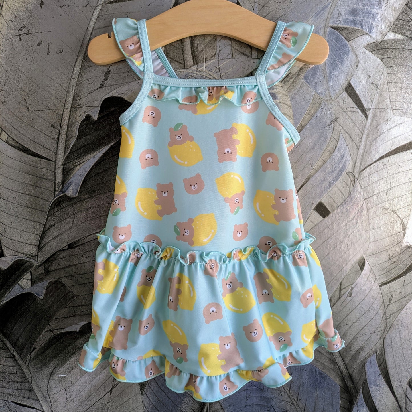 Pachi Pachi Kids - Lemon Bear Swim Dress (7975558742050)