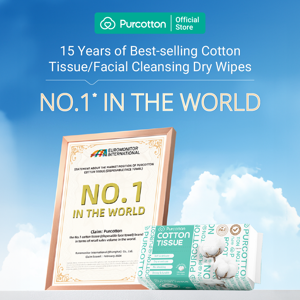 Purcotton Cotton Tissue 100s (7869316890658)