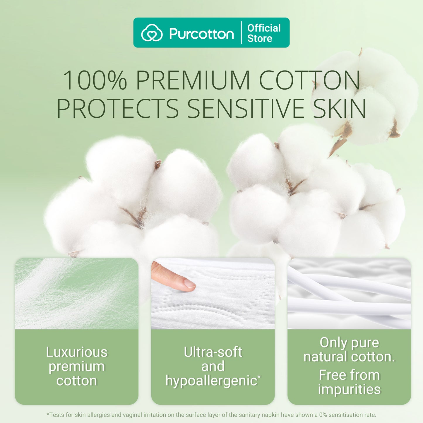 Purcotton MaxGuard Unscented Ultra Pads (8pcs) (7872664404002)
