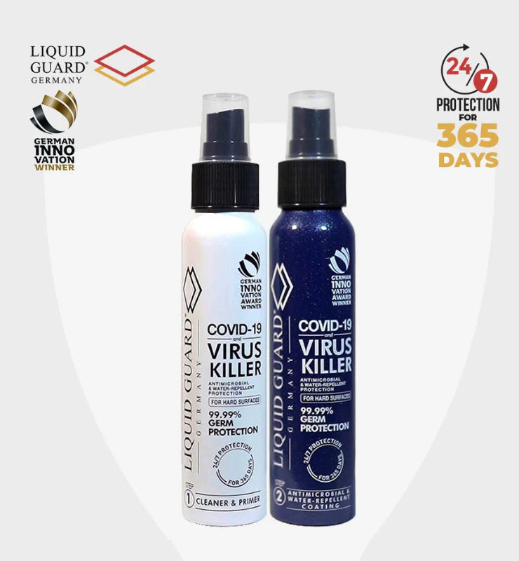 Liquid Guard Germany Anti-Mold/Anti-Virus Protection: For Hard Surfaces (100ml, 2 bottles) (7933382033442)
